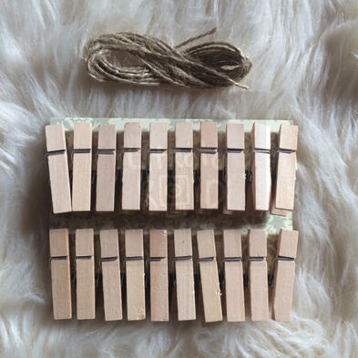 Wooden Clips
